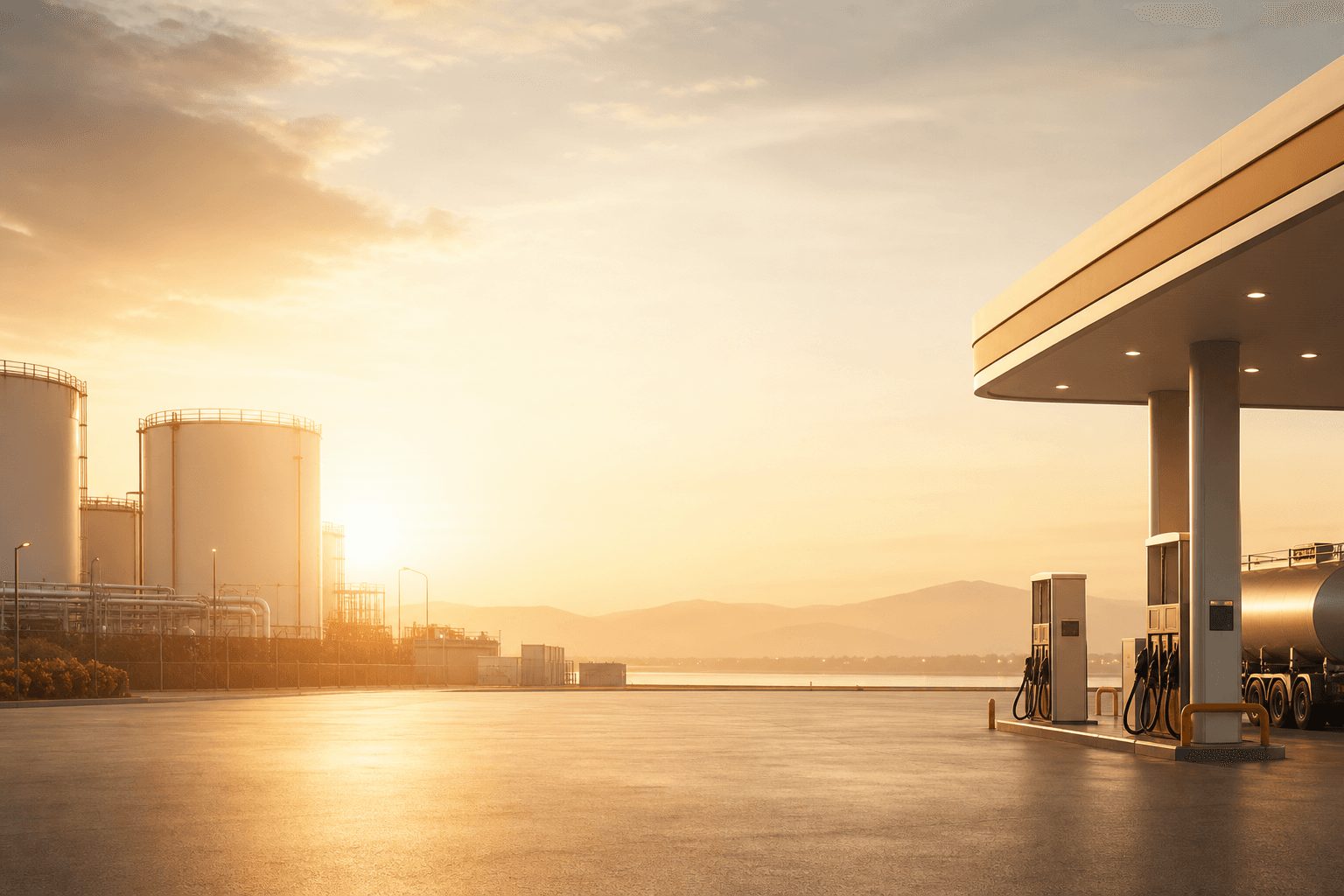Fuel station and supply operations across East Africa